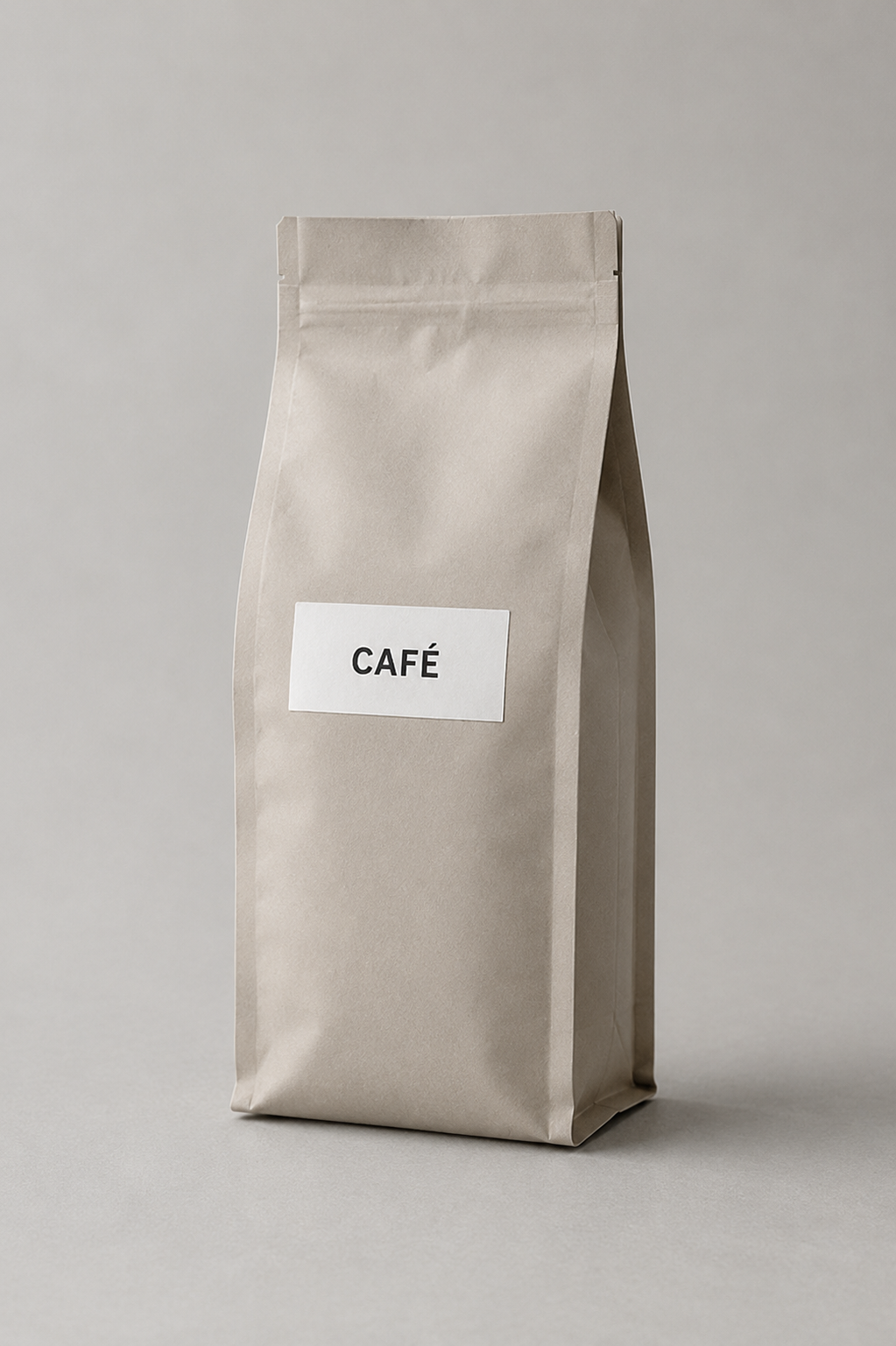 Embalagem de café genérica, sem marca