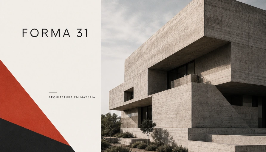 Identidade FORMA 31 aplicada à arquitetura